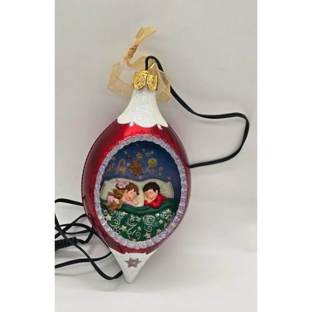 Hallmark Illuminations Sugarplum Dreams Power Box Ornament Mint No Powerbox 2005